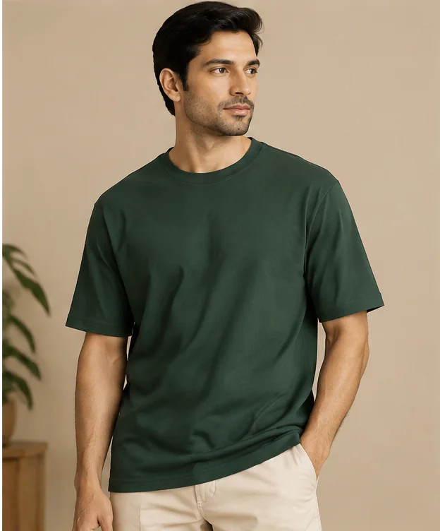Forest Green Relaxed T-Shirt
